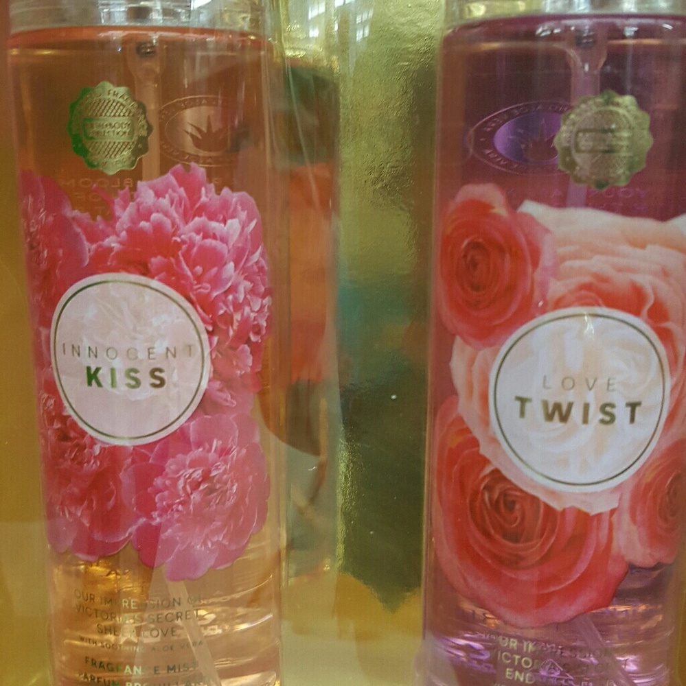 SOLD!!  Innocent kiss and love twist perfume! NEW!