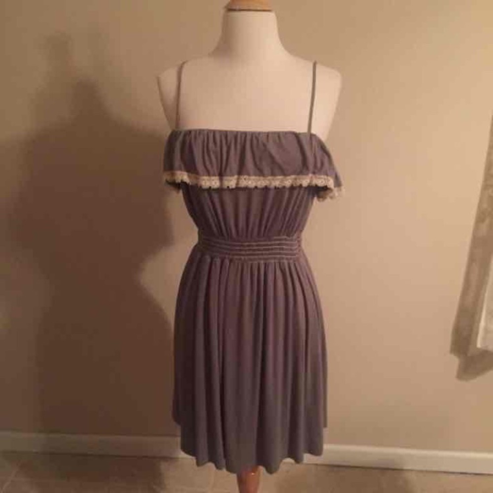 Stone and Lace Sun Dress