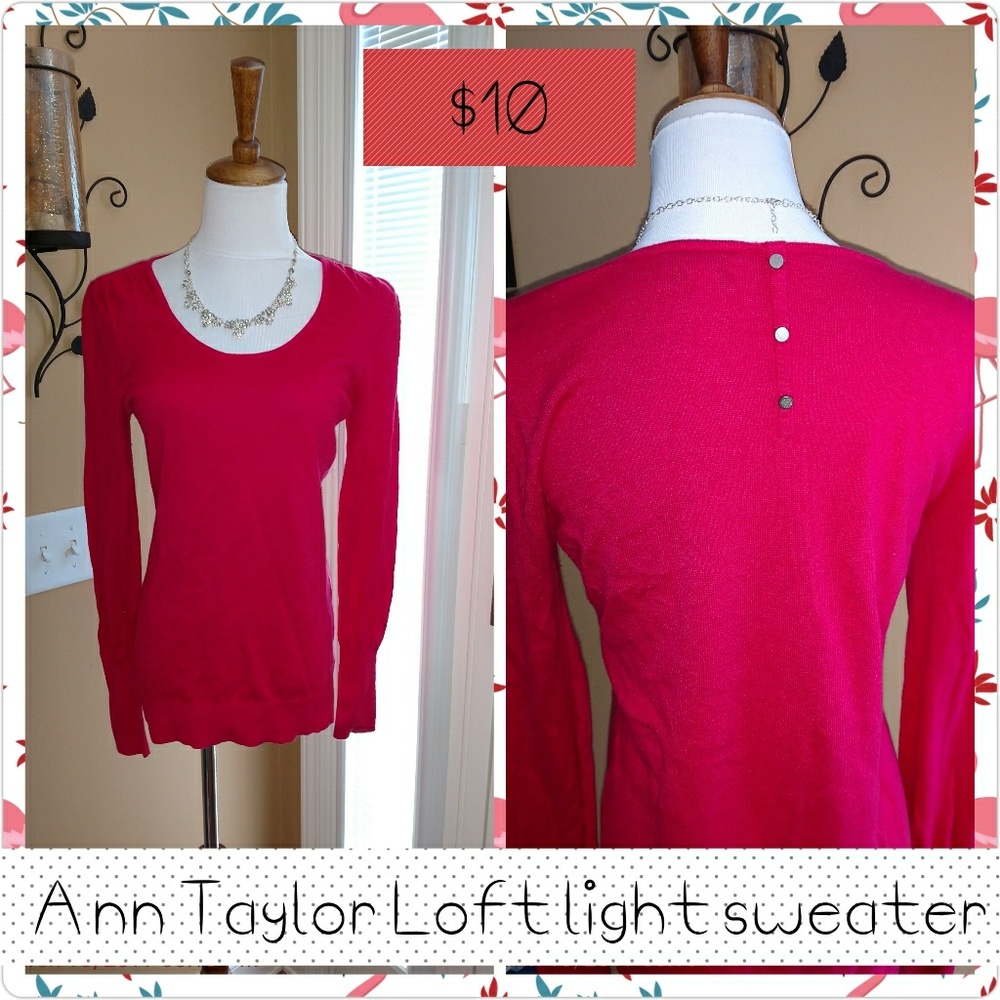 Ann Taylor Loft light sweater