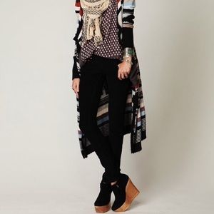 Black Velvet Skinny Free People Pants