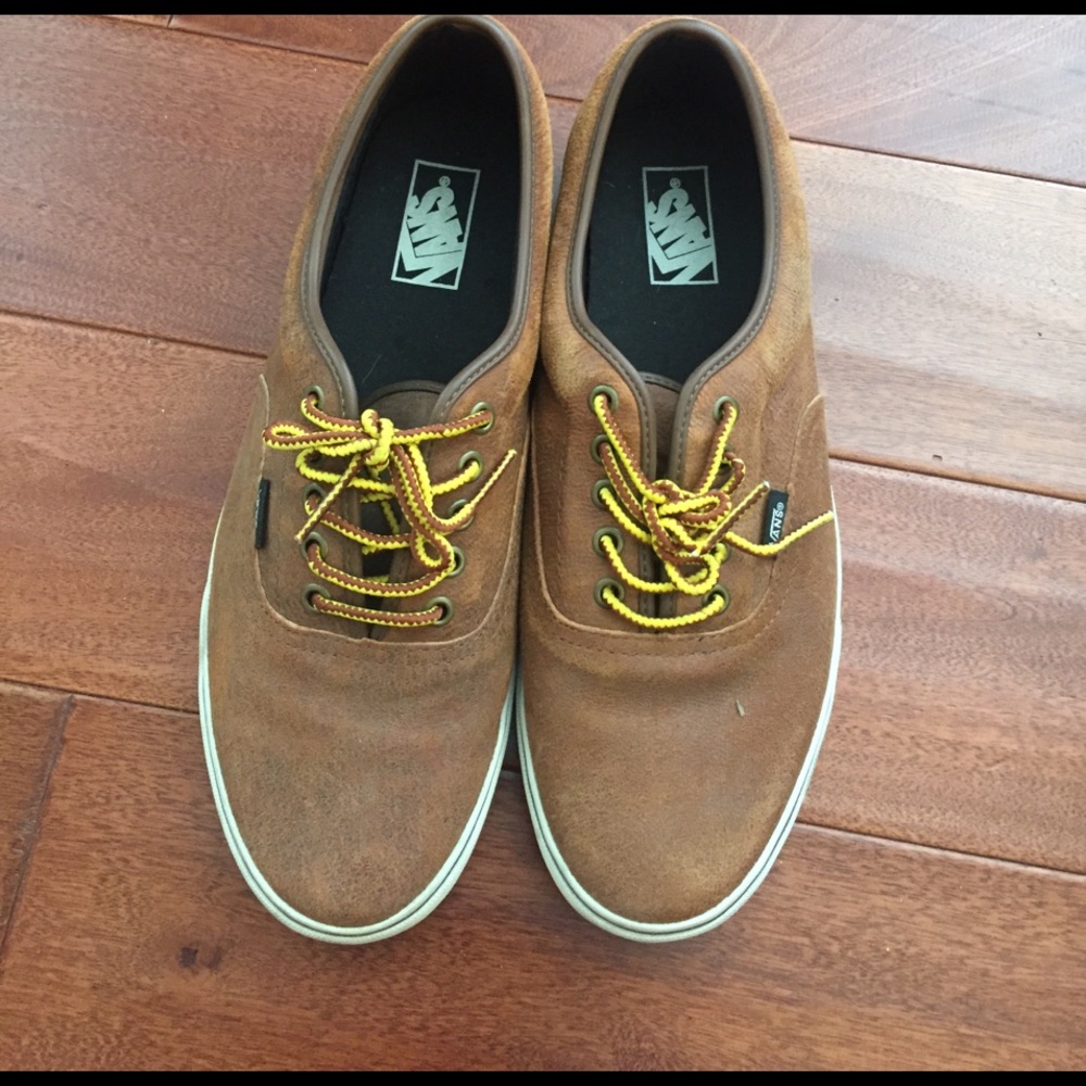 Mens VANS leather sneakers