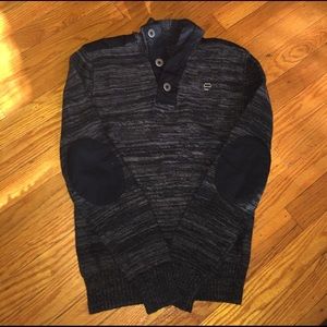 Boys Sweater With Patch Elbows