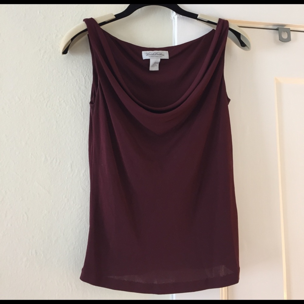 100% silk sleeveless Brooks Brothers blouse