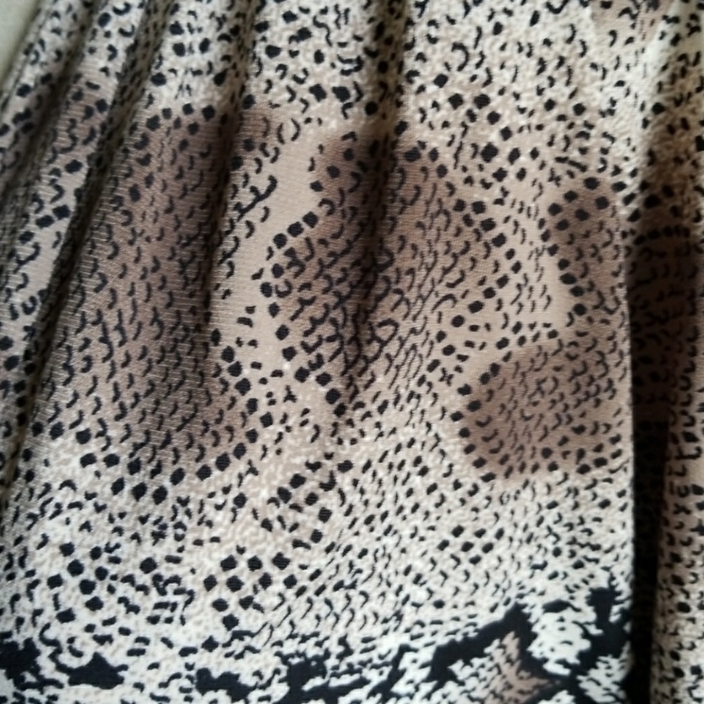 Chic Python Print Wrap Dress - image 3