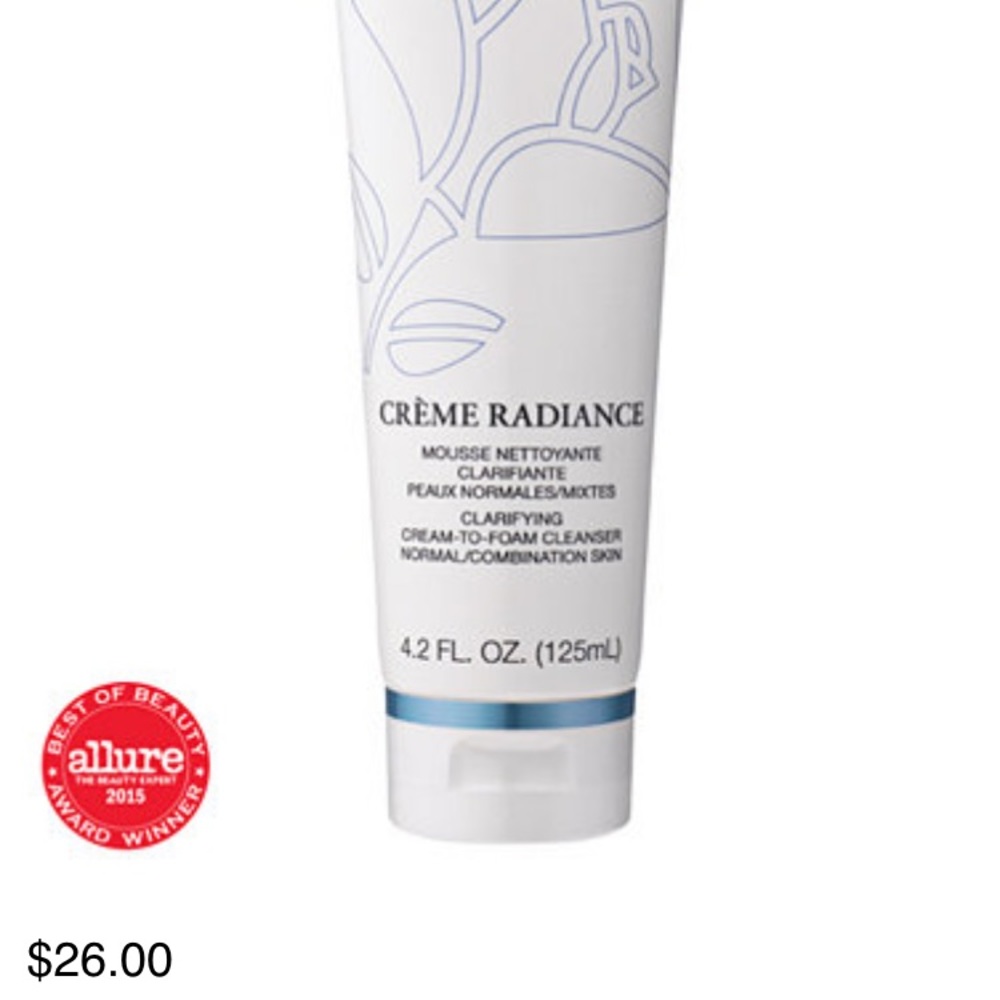 NWT brand new Lancôme Creme Radiance cleanser