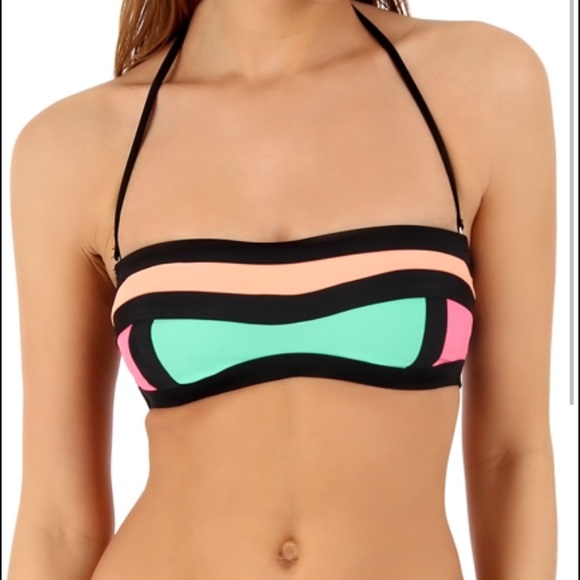 Bikini lab color block 2 piece - Picture 1 of 4