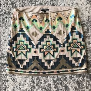 New Express Sequin Skirt