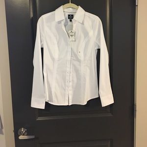 Sold! NWT Express white button down