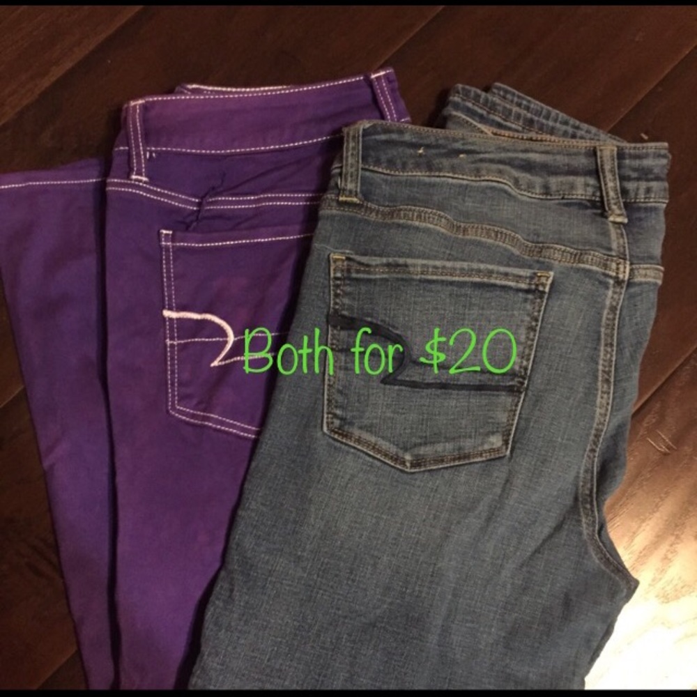 American eagle skinny jeggings sz 12