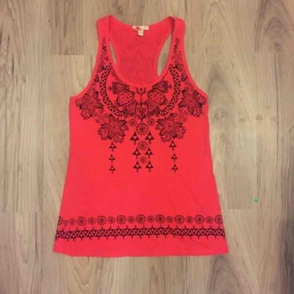 Racerback Tank - Tunic Tribal Print