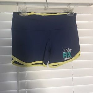 NWT - BEACHBODY 21 Day Fix Extreme workout shorts.
