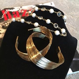 SOLD‼️Gold Cuff Bracelets