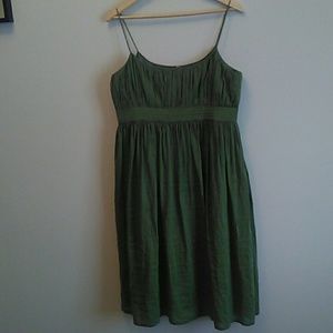 Jones New York Leaf Green Dress