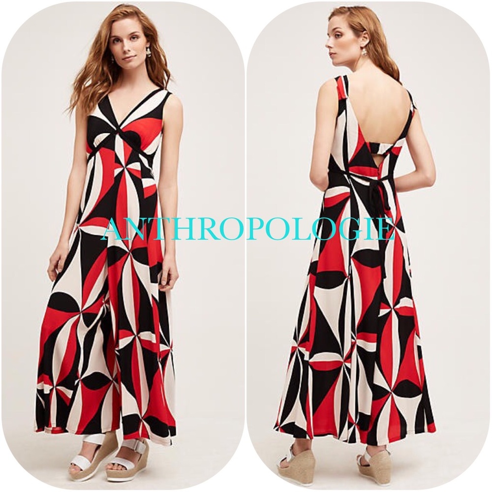 Anthropologie  Jumpsuit  looks like a Maxi Dress