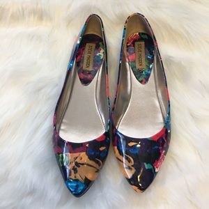 Steve Madden multi colored flats