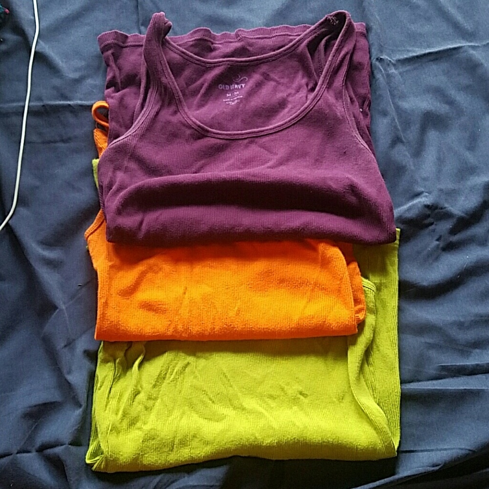 Old Navy and and Faded Glory tank tops
