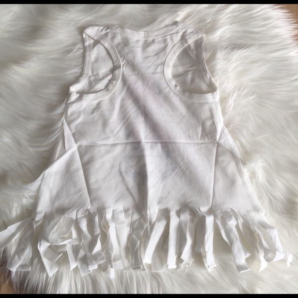 Harper Fox Tassel Fringe Sleeveless T-Shirt - Picture 3 of 3