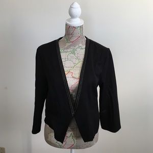 Open front blazer