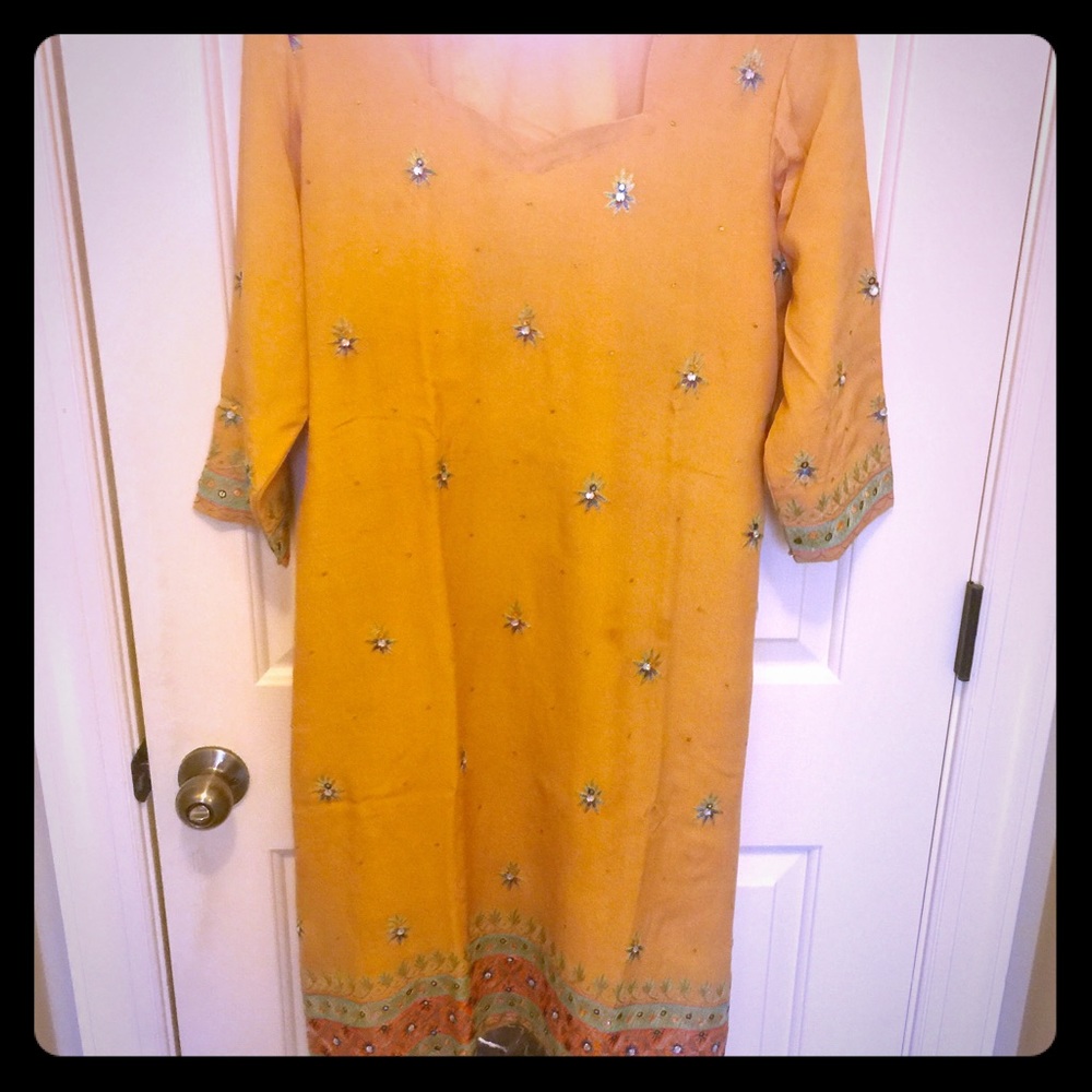 Mustard Indian Suit/Dress