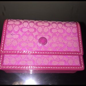 Coach card holder