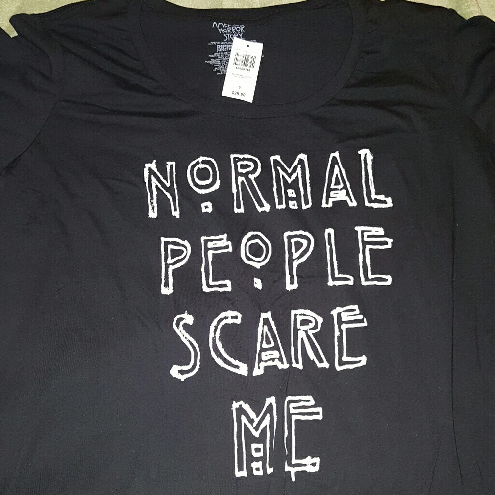 💀🌻SOLD SOLD 🌻💀BNWT Torrid size 5 AHS tee shirt