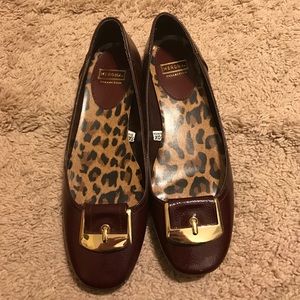 Adorable Maroon Merona flats size 9❤