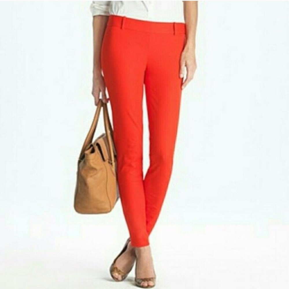 J. Crew Minnie Red Pants