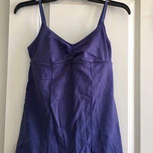 Plum Strappy Tank