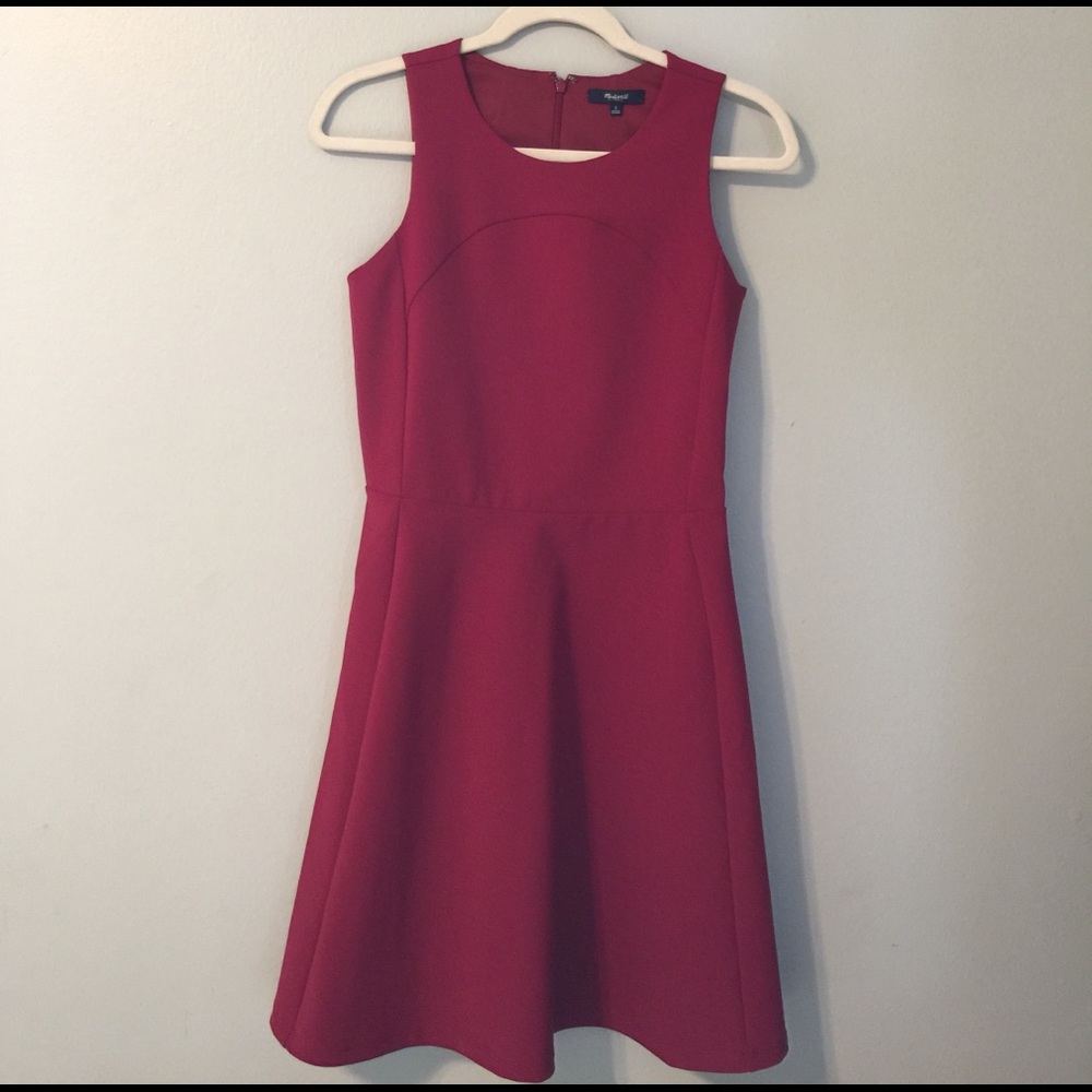 Madewell Cranberry dress