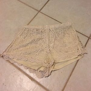 Lace Shorts *worn twice*