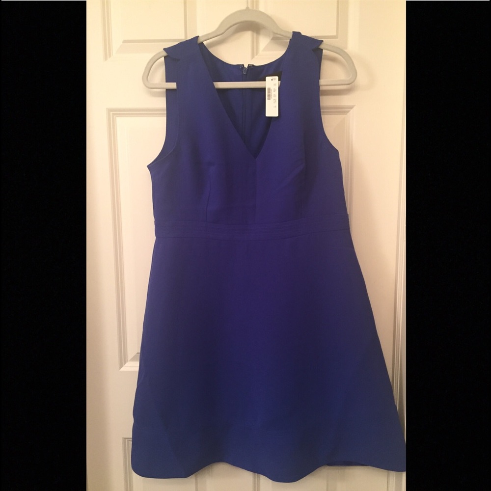J.Crew Structured Blue dress - Size 14