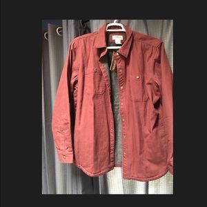 Heavy duty L.L Bean maroon coat