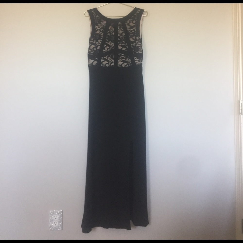 Black long formal dress