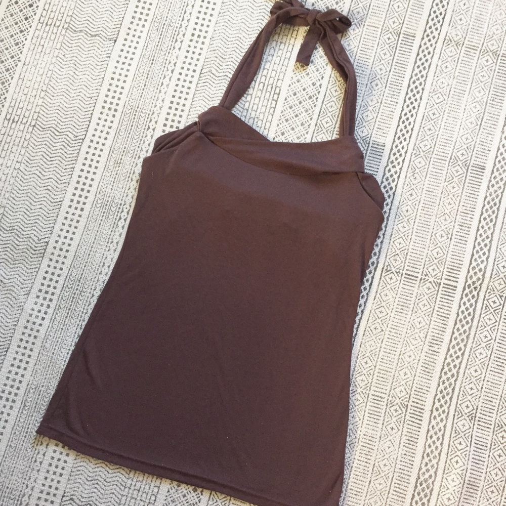 Athleta Brown Halter Top