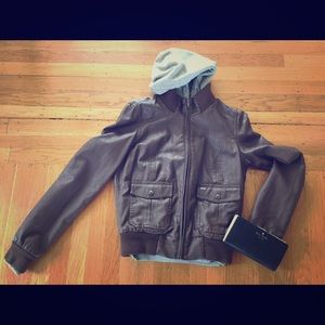Brown obey jacket
