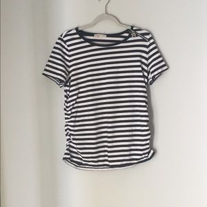 Michael Kors black and white top