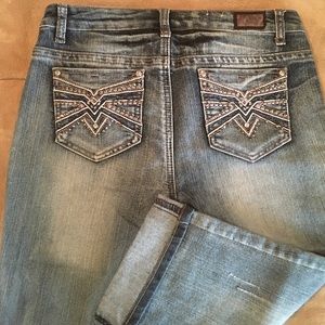 Denim Capri Jeans size 10P. New condition
