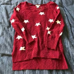 Lucky brand star sweater
