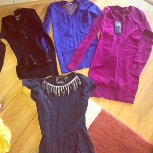 Selection of ladies sweater/jumpers/tops