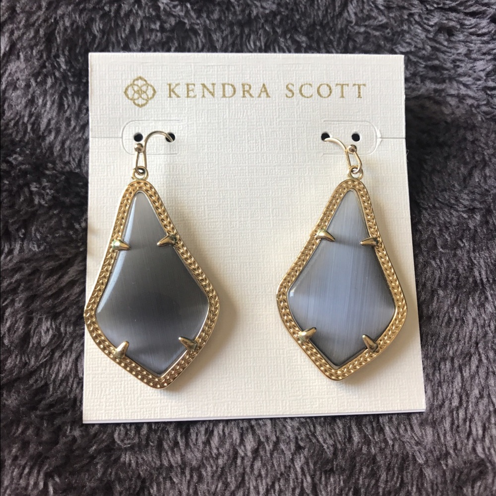 Kendra Scott Alex Earrings in Slate