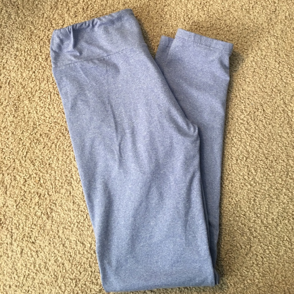 Lularoe heather purple OS leggings