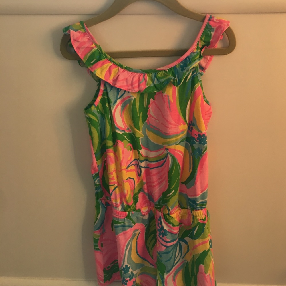 Lilly Pulitzer shorts romper