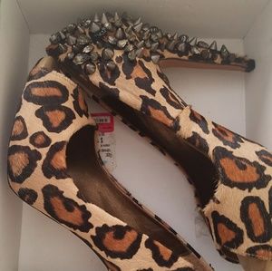Leopard Lorissa Heels