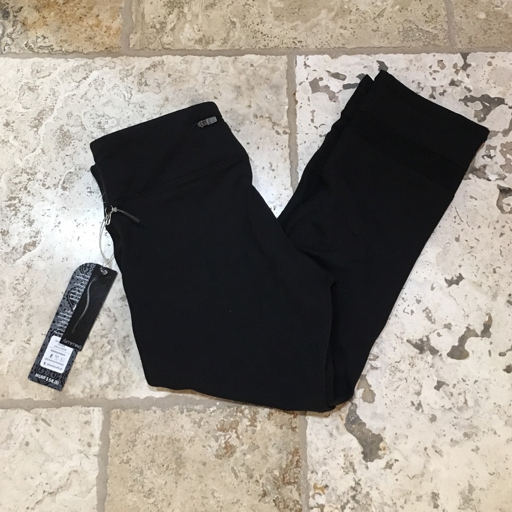 Yoga sheer panel pants