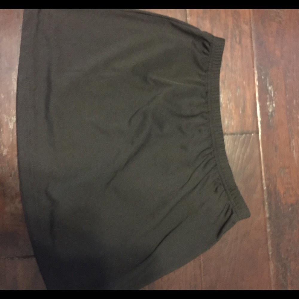 Black tennis skirt