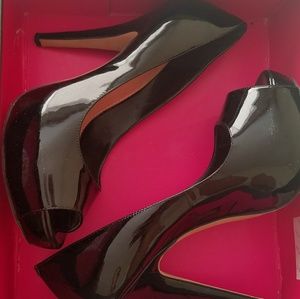 Patent Black Heels
