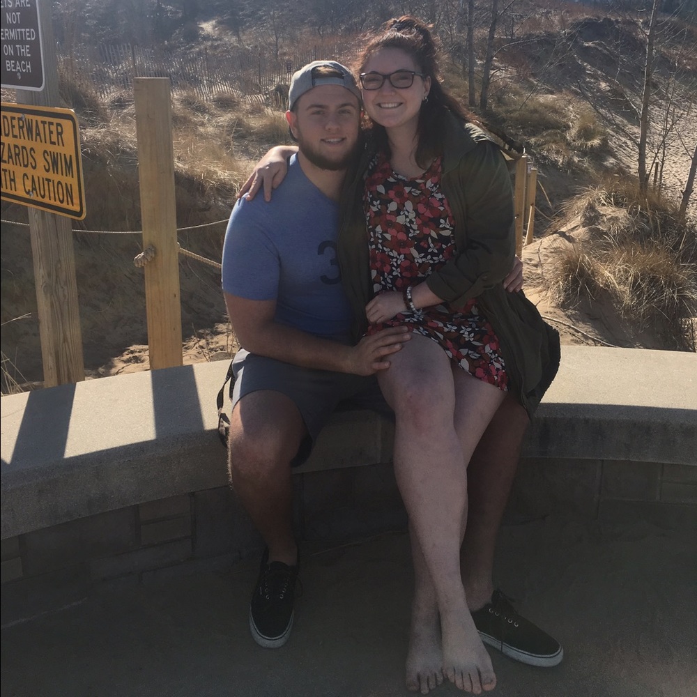 Floral tank top dress