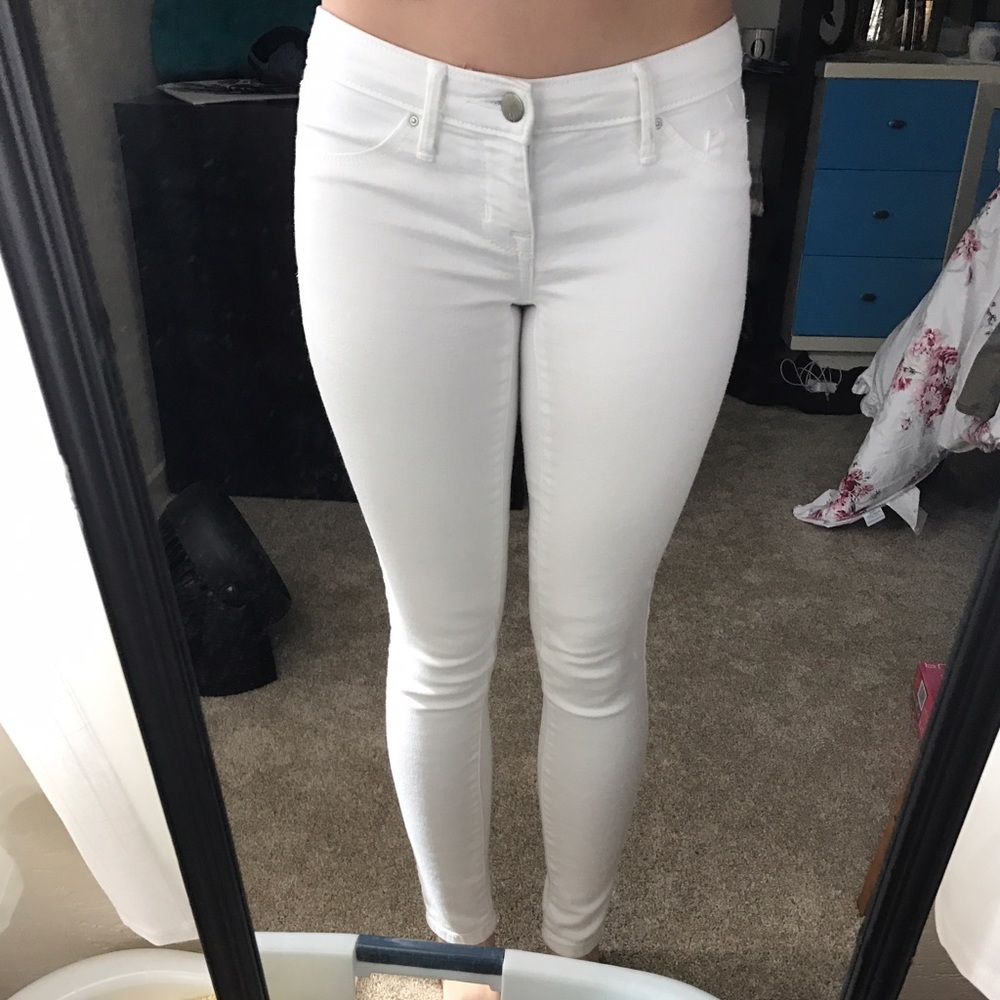 White Denim Jeggings