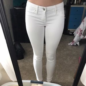 White Denim Jeggings