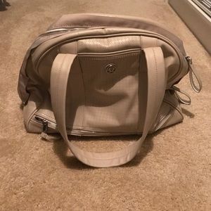Lululemon Bowling Bag in Beige